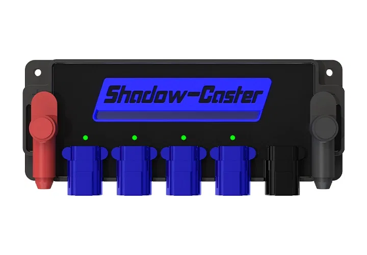 SCM-PDCH4 – SHADOW-CASTE Power Distribution Box, For Use With Single And Multi Color Lights Up To 10 Amp Per Channel ...